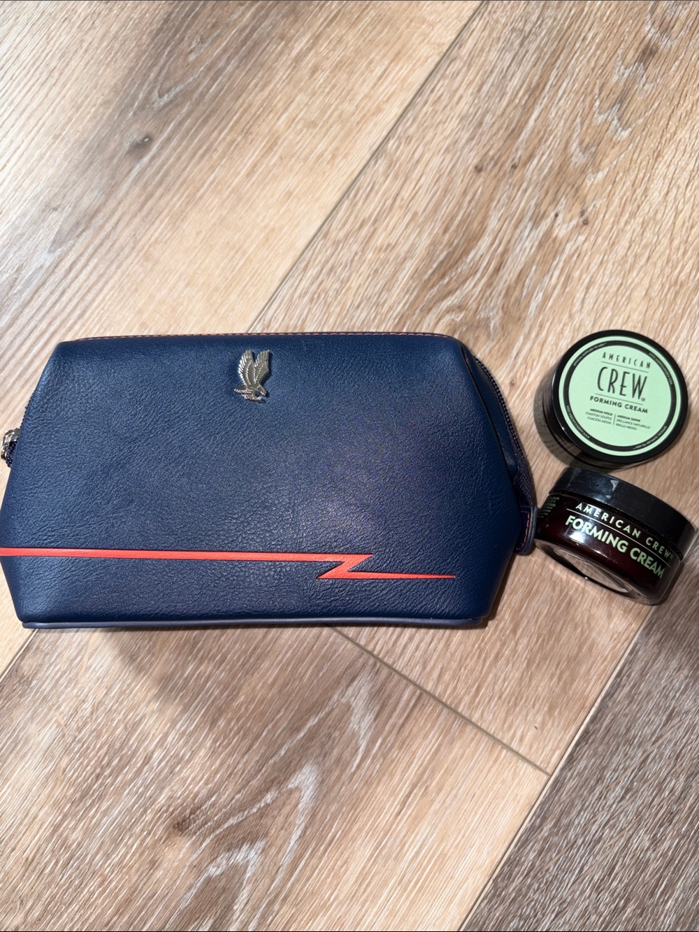 2 AMERICAN CREW FOAMING CREAMS SIMILAR TO GEL & POUCH $60 VALUE